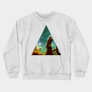 Eagle Star Queen Nebula Triangle Crewneck Sweatshirt